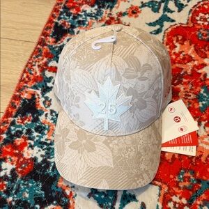Lululemon Cream Cap with Logo